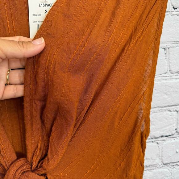 Anthropologie L Space Down the‎ Line coverup dress size small NWT - Picture 9 of 15